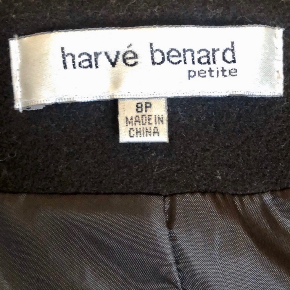 Harve Benard Brown Car Coat Size 8P - Picture 2 of 6